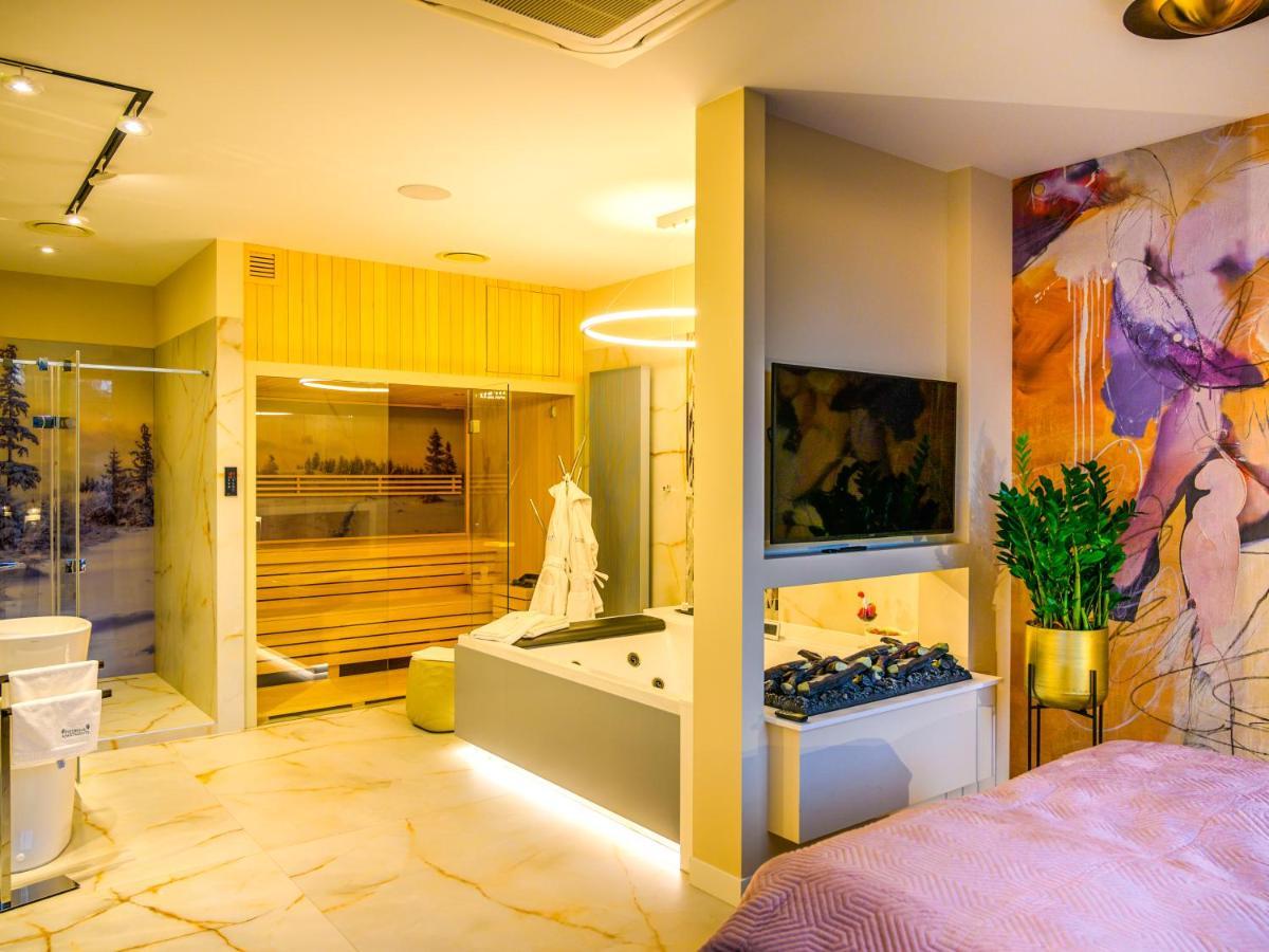 Pietryna Apartments Luxury - Sauna , Jacuzzi , Bezposrednio Przy Ul Piotrkowskiej Лодзь Екстер'єр фото