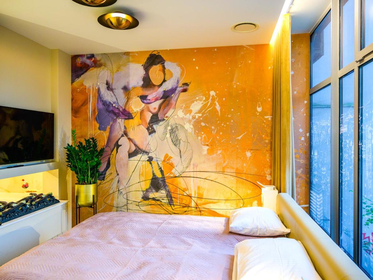 Pietryna Apartments Luxury - Sauna , Jacuzzi , Bezposrednio Przy Ul Piotrkowskiej Лодзь Екстер'єр фото