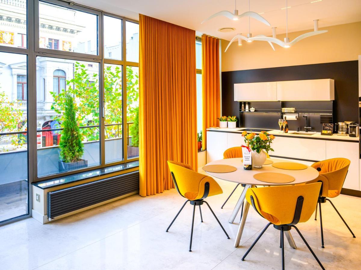 Pietryna Apartments Luxury - Sauna , Jacuzzi , Bezposrednio Przy Ul Piotrkowskiej Лодзь Екстер'єр фото